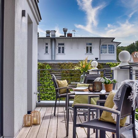 Ferienwohnung Heimathafen Villa Martha Ostseebad Binz Exterior foto
